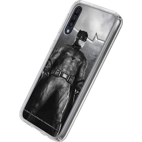 The Justice League (2017) Batman Poster Galaxy A50 Clear Case