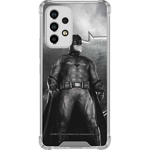 The Justice League (2017) Batman Poster Galaxy A53 5G Clear Case