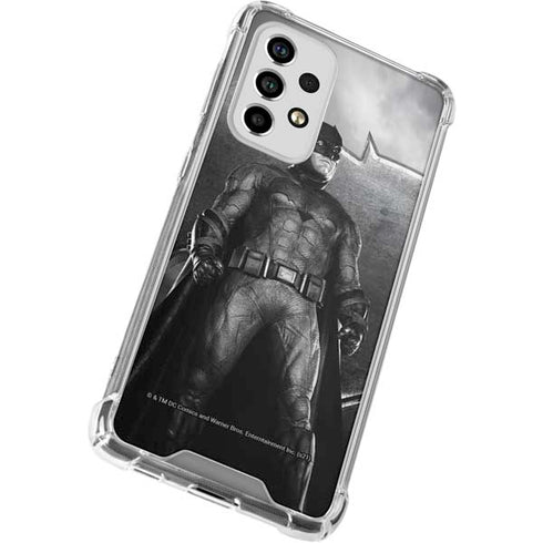 The Justice League (2017) Batman Poster Galaxy A53 5G Clear Case