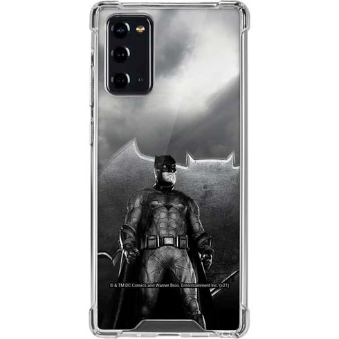 The Justice League (2017) Batman Poster Galaxy Note20 5G Clear Case