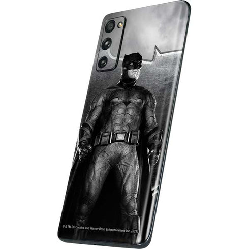 The Justice League (2017) Batman Poster Galaxy S20 Fan Edition Skin