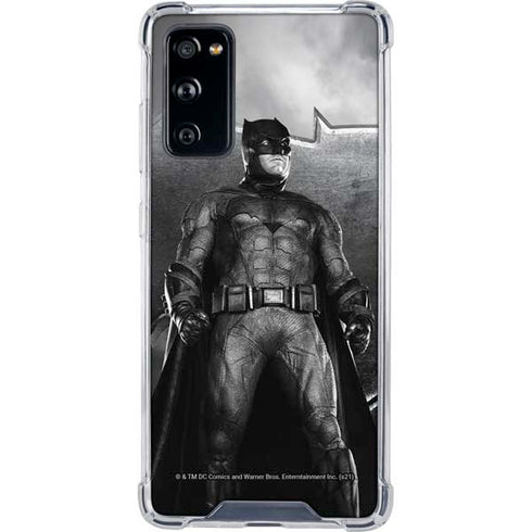 The Justice League (2017) Batman Poster Galaxy S20 FE Clear Case