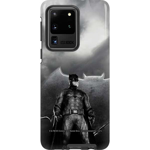 The Justice League (2017) Batman Poster Galaxy S20 Ultra 5G Pro Case