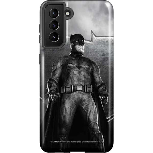 The Justice League (2017) Batman Poster Galaxy S21 Plus 5G Pro Case