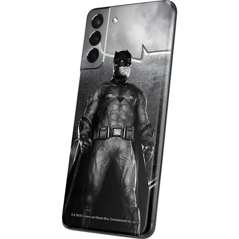 The Justice League (2017) Batman Poster Galaxy S21 Plus 5G Skin
