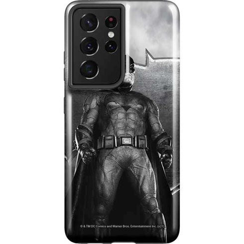 The Justice League (2017) Batman Poster Galaxy S21 Ultra 5G Pro Case