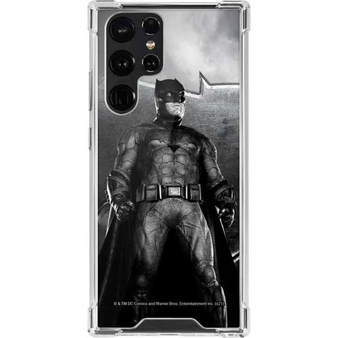 The Justice League (2017) Batman Poster Galaxy S22 Ultra Clear Case