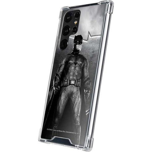 The Justice League (2017) Batman Poster Galaxy S22 Ultra Clear Case