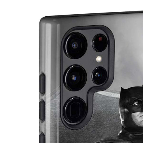The Justice League (2017) Batman Poster Galaxy S22 Ultra Pro Case