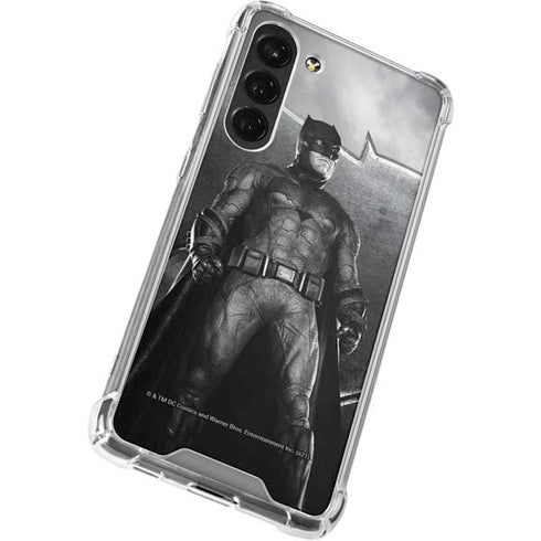 The Justice League (2017) Batman Poster Galaxy S23 Plus Clear Case