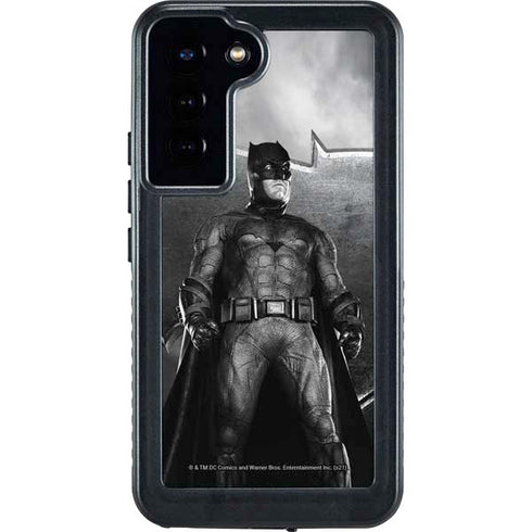 The Justice League (2017) Batman Poster Galaxy S23 Plus Waterproof Case