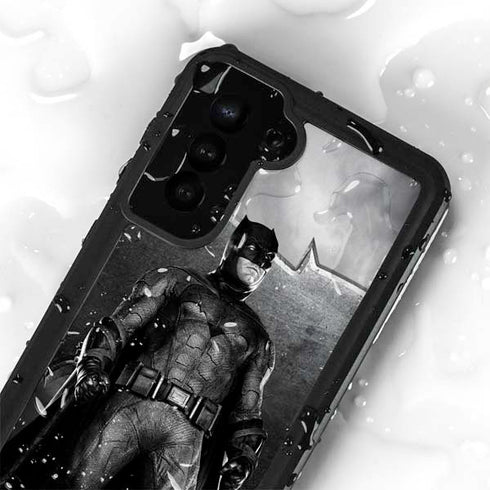 The Justice League (2017) Batman Poster Galaxy S23 Waterproof Case