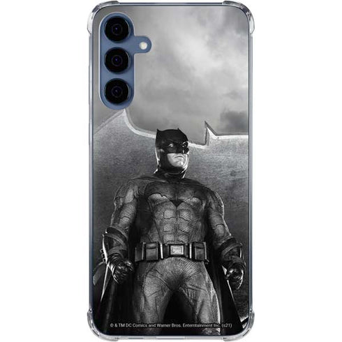 The Justice League (2017) Batman Poster Galaxy S24 Clear Case