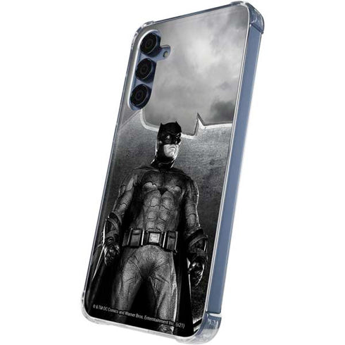 The Justice League (2017) Batman Poster Galaxy S24 Clear Case