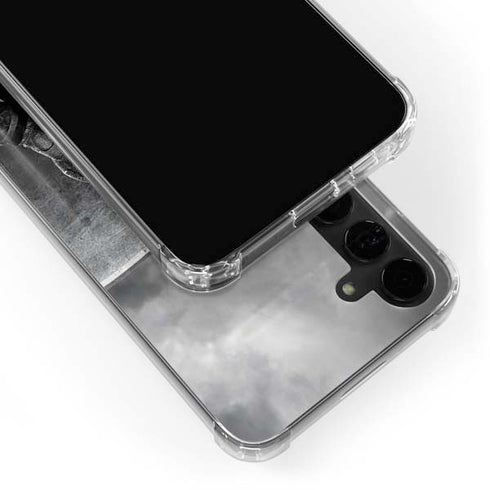 The Justice League (2017) Batman Poster Galaxy S24 Plus Clear Case