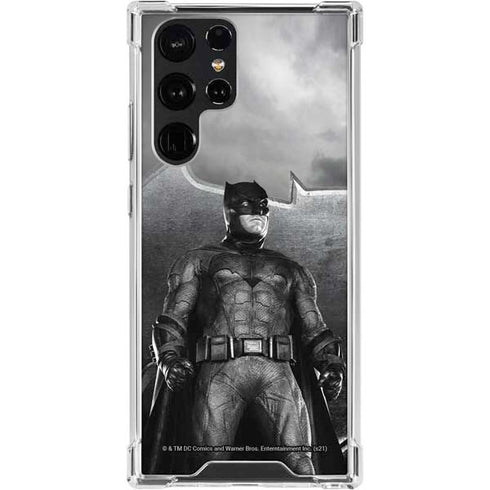 The Justice League (2017) Batman Poster Galaxy S24 Ultra Clear Case