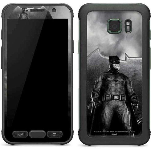The Justice League (2017) Batman Poster Galaxy S7 Active Skin