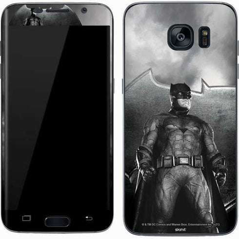 The Justice League (2017) Batman Poster Galaxy S7 Skin