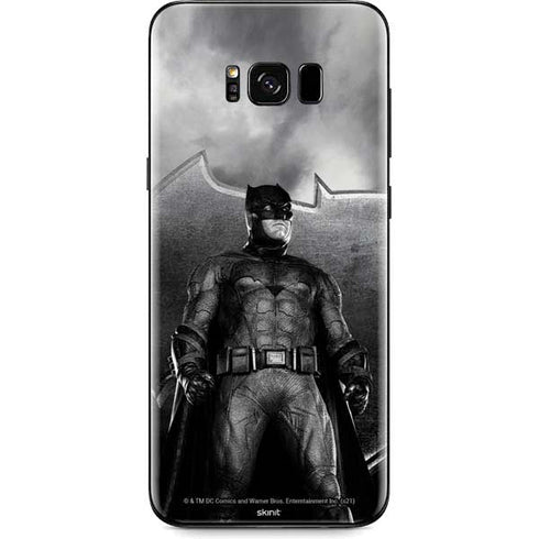 The Justice League (2017) Batman Poster Galaxy S8 Plus Skin