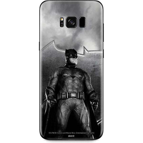 The Justice League (2017) Batman Poster Galaxy S8 Skin