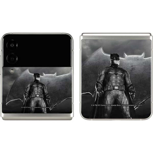 The Justice League (2017) Batman Poster Galaxy Z Flip3 5G Skin