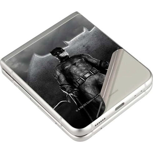 The Justice League (2017) Batman Poster Galaxy Z Flip3 5G Skin