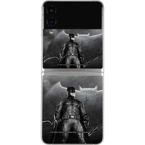 The Justice League (2017) Batman Poster Galaxy Z Flip4 5G Skin