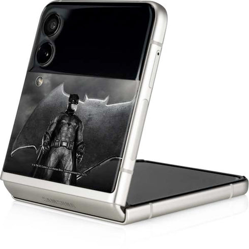 The Justice League (2017) Batman Poster Galaxy Z Flip4 5G Skin