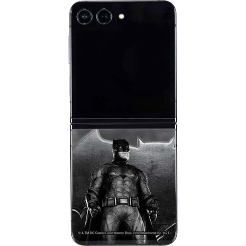 The Justice League (2017) Batman Poster Galaxy Z Flip5 5G Skin