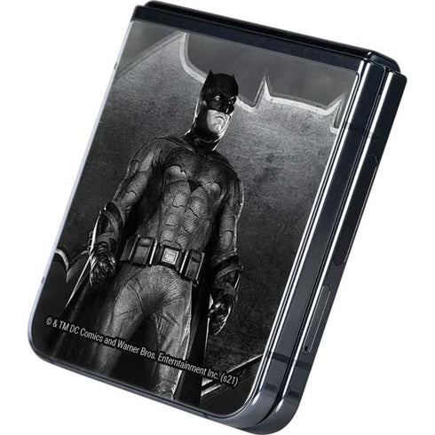 The Justice League (2017) Batman Poster Galaxy Z Flip5 5G Skin