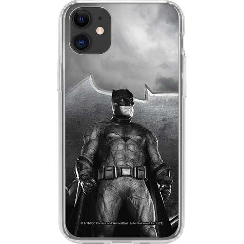 The Justice League (2017) Batman Poster iPhone 11 Clear Case