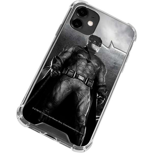 The Justice League (2017) Batman Poster iPhone 12 Mini Clear Case