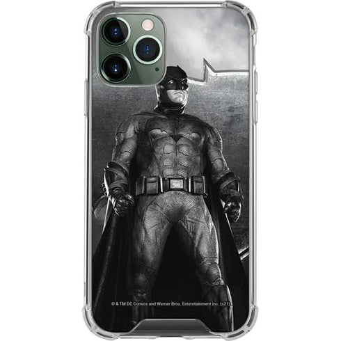 The Justice League (2017) Batman Poster iPhone 12 Pro Clear Case