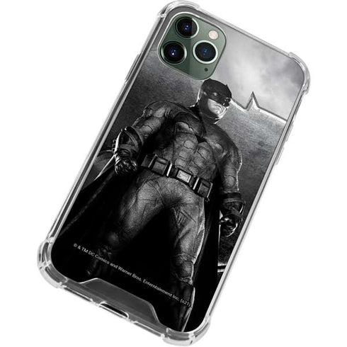 The Justice League (2017) Batman Poster iPhone 12 Pro Max Clear Case