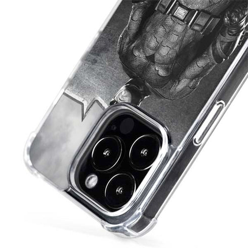 The Justice League (2017) Batman Poster iPhone 13 Pro MagSafe Case