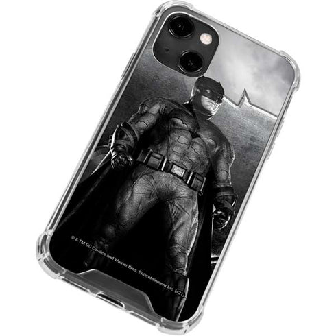 The Justice League (2017) Batman Poster iPhone 14 Clear Case