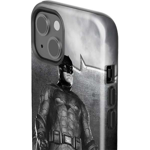 The Justice League (2017) Batman Poster iPhone 15 Impact Case