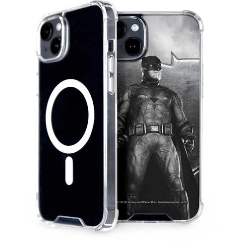 The Justice League (2017) Batman Poster iPhone 15 Plus MagSafe Case