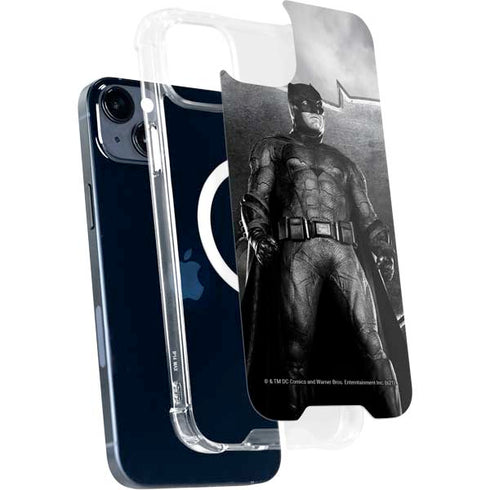 The Justice League (2017) Batman Poster iPhone 15 Plus MagSafe Case