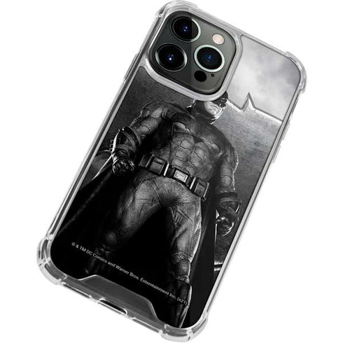 The Justice League (2017) Batman Poster iPhone 15 Pro Clear Case