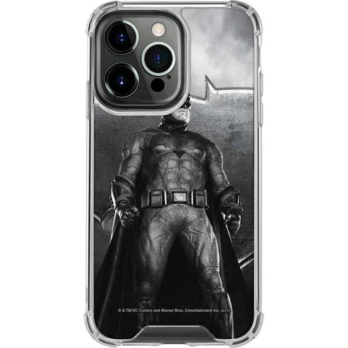 The Justice League (2017) Batman Poster iPhone 14 Pro Clear Case