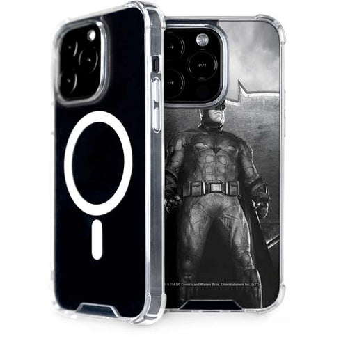 The Justice League (2017) Batman Poster iPhone 14 Pro MagSafe Case
