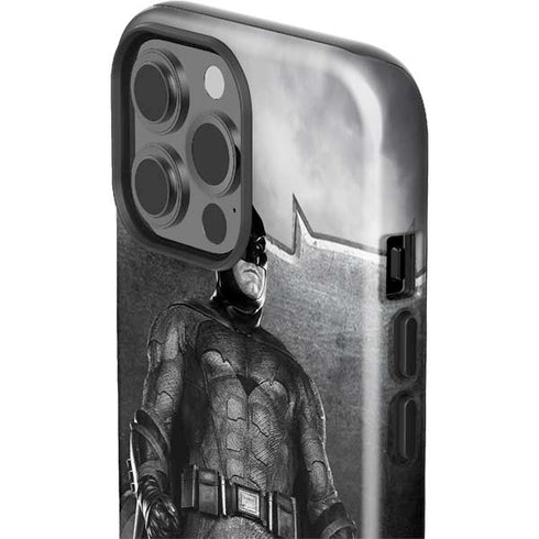 The Justice League (2017) Batman Poster iPhone 15 Pro Max Impact Case
