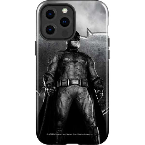 The Justice League (2017) Batman Poster iPhone 15 Pro Max Impact Case
