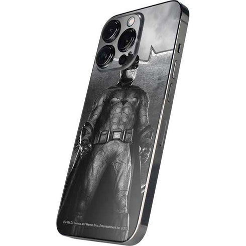 The Justice League (2017) Batman Poster iPhone 14 Pro Max Skin