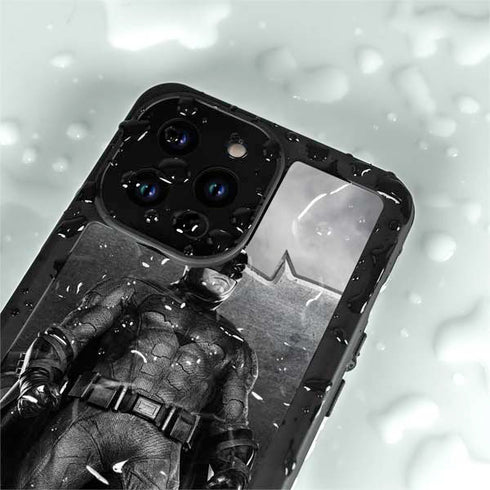 The Justice League (2017) Batman Poster iPhone 14 Pro Max Waterproof Case