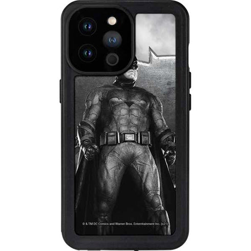 The Justice League (2017) Batman Poster iPhone 14 Pro Max Waterproof Case