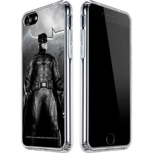 The Justice League (2017) Batman Poster iPhone SE (2nd & 3rd Gen) Clear Case