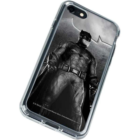The Justice League (2017) Batman Poster iPhone SE (2nd & 3rd Gen) Clear Case