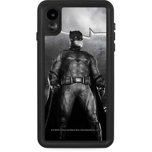 The Justice League (2017) Batman Poster iPhone XR Waterproof Case
